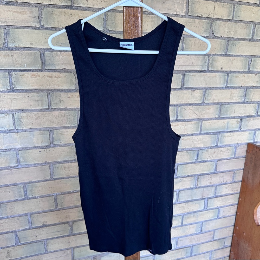 Gymshark Black Simple Tank